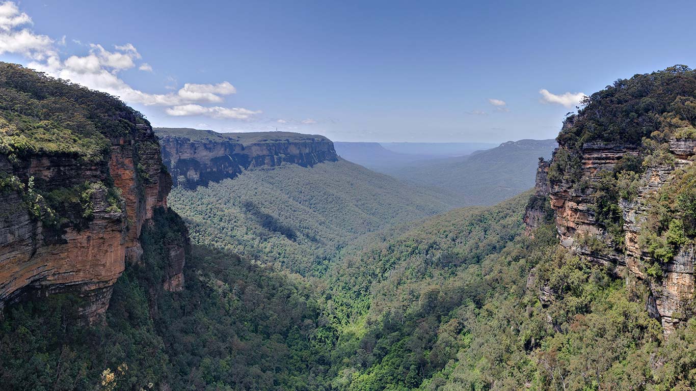 blue mountains